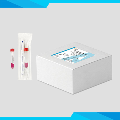 Type non inactivé tube moyen de transport viral avec Rose Red Reagent transparente