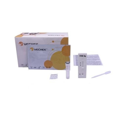 Essai félin Kit With d'anticorps de FHW Heartworm cassette de 10 T