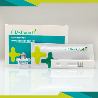 Méthode d'immunoessai de fluorescence de cassette d'essai de la vitamine D de plasma du sérum D2+D3