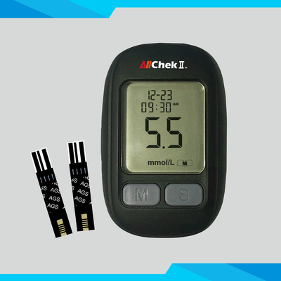 DispositifⅡ de capteur de glucose sanguin d'AllChek lecture de 5 secondes